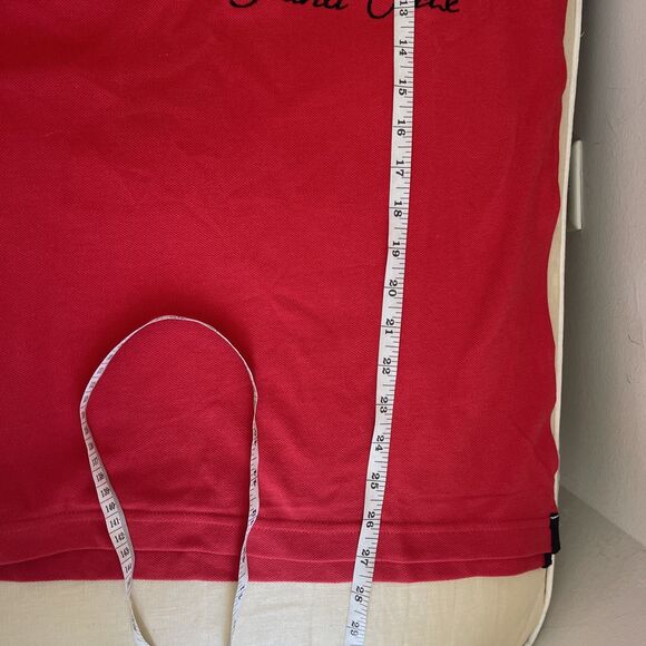 ABSOLUTE REBELLION Red polo Logo Crown Monaco Official Grand Prix MEN SIZE M - Picture 6 of 9